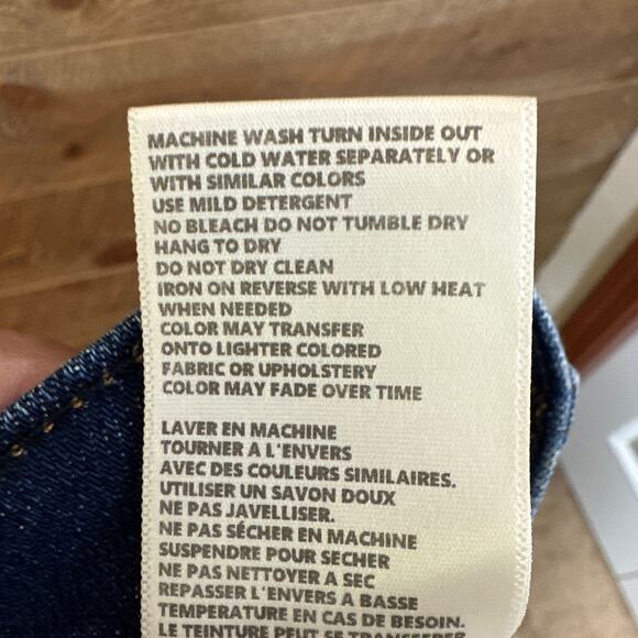 L'AGENCE The Zoe Perfect Fit Denim Shorts Raw Hem Size 25 NWT - Picture 7 of 9